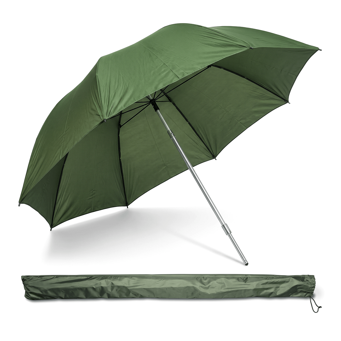 Jagd- & Angelschirm 2,2 m – robuster Wetter- und Windschutz mit Knickfunktion