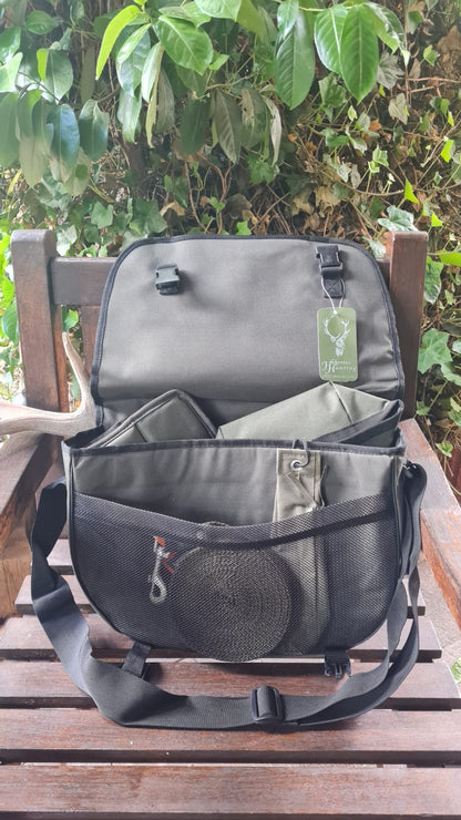 Hundeführer Set Nova Natur – 5-teilig mit Jagdtasche & Hundezubehör