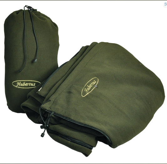 Ansitzsack & Outdoordecke Oliv – Fleecedecke 150 x 180 cm – Jagd Camping Wandern