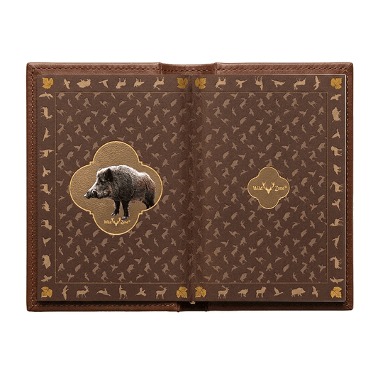 Ansitzkissen klappbar mit Keiler Motiv – warm, wasserfest & rutschfest – 46x35 cm