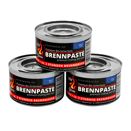 3x Brennpaste für NOVA Alu-Ofen – Bio-Alkohol, geruchsneutral & rußfrei (600 g)