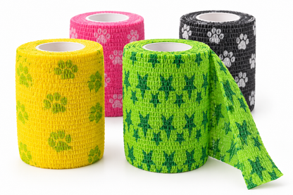 Bunt -Flex Hunde Bandage 7,5 cm x 4,5 m – Kohäsiv