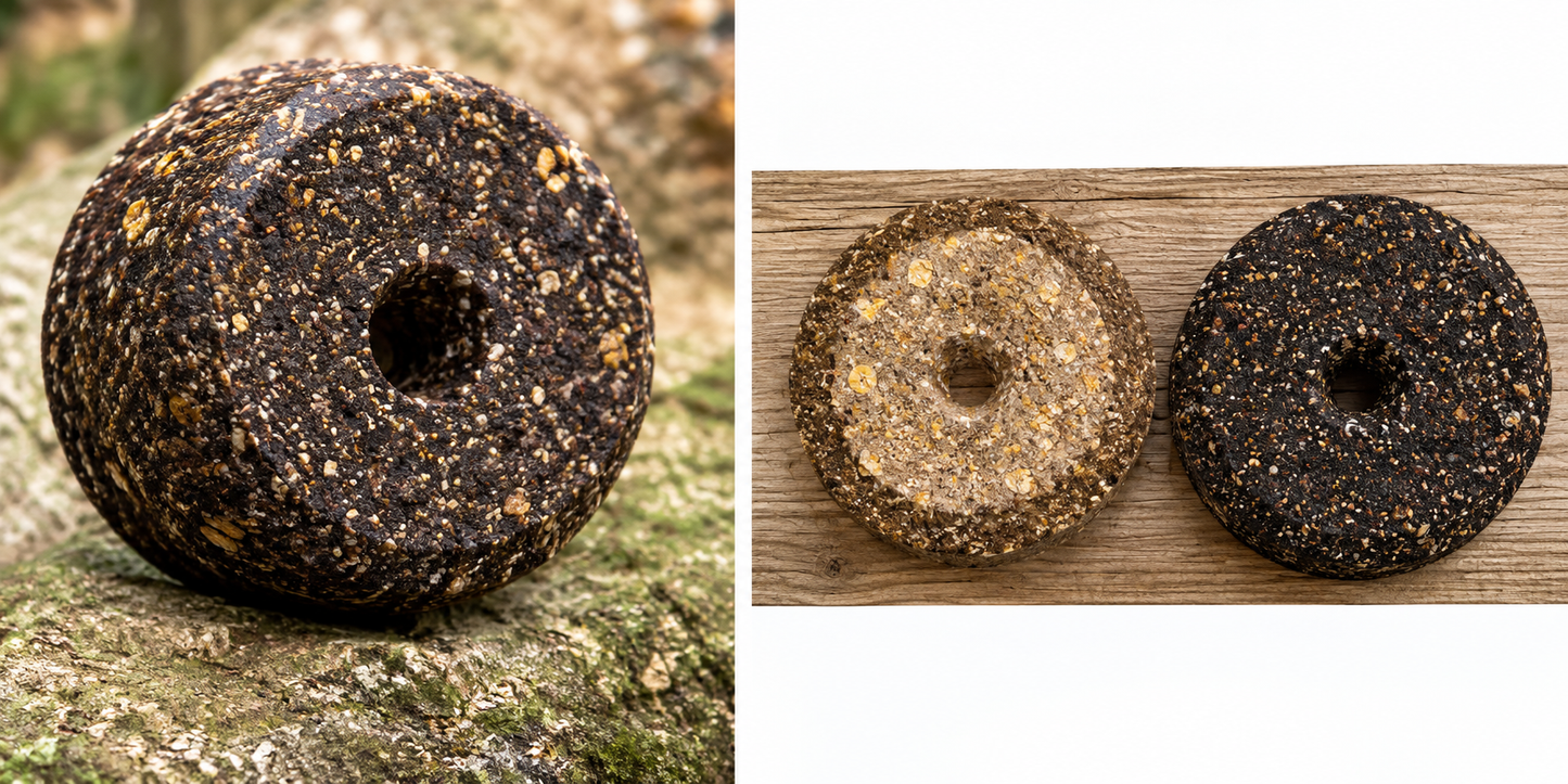 Wild Spezial Leckstein Salz Dark Mais 3 kg – Lock- und Ergänzungsfuttermittel für Schalenwild