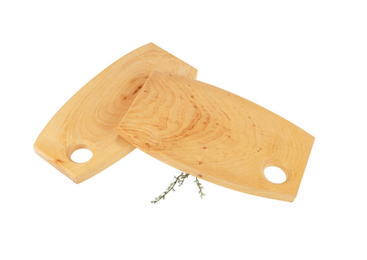 Holz Servierbretter , Jausenbretter aus Erlenholz , Brotzeitbretter 2 Stück