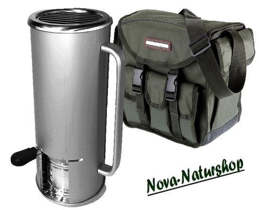 NOVA Alu Campingofen – Zeltofen & Notheizung, tragbar, rußfrei, witterungsbeständig