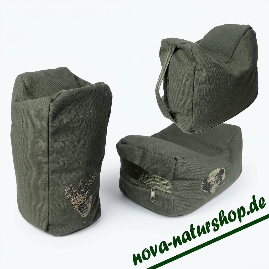 Flexible Gewehrauflage Hirschmann – geräuscharm, befüllbar & 3-seitig nutzbar