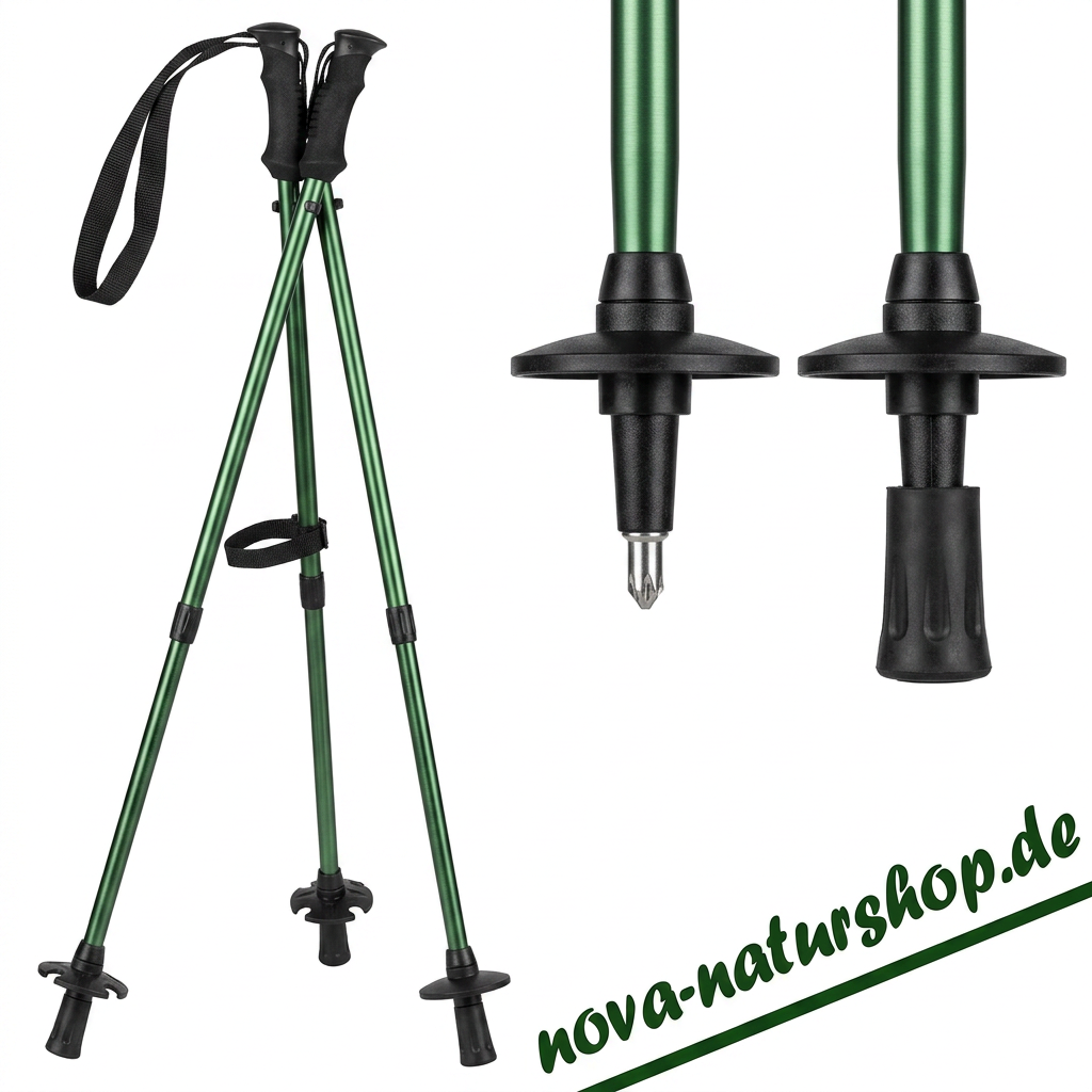Zielstock , Alu Zielstock , Jäger Zielstock - Dreibein