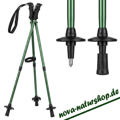 Zielstock , Alu Zielstock , Jäger Zielstock - Dreibein