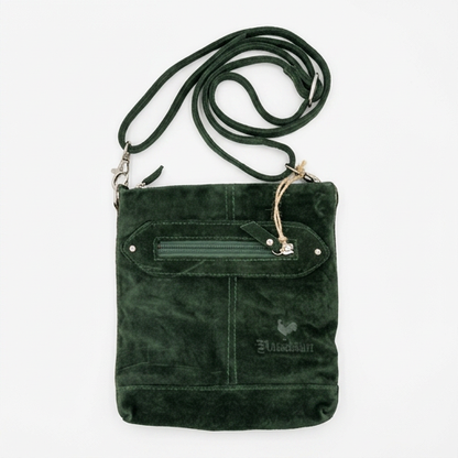 Damen Trachtentasche „Tannengrün“ – elegante Umhängetasche mit Stickerei