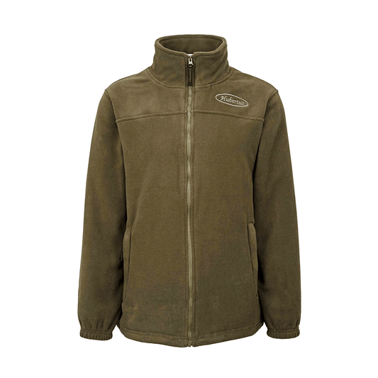 Fleecejacke „Oliv“ – leichte Jagd- & Outdoorjacke mit Hubertus Hirschlogo