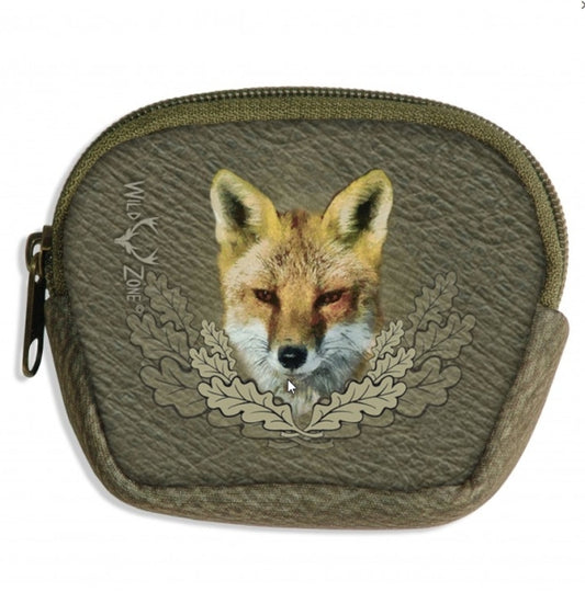Geldbörse mit Wildmotiv – kleine Reißverschluss Geldtasche (verschiedene Varianten)