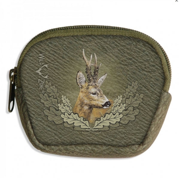 Geldbörse mit Wildmotiv – kleine Reißverschluss Geldtasche (verschiedene Varianten)