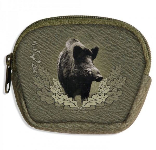 Geldbörse mit Wildmotiv – kleine Reißverschluss Geldtasche (verschiedene Varianten)