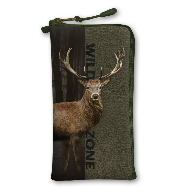 Handytasche mit Wild Motiv , Jäger Smartphonetasche , Handytasche mit Gürtelschlaufe