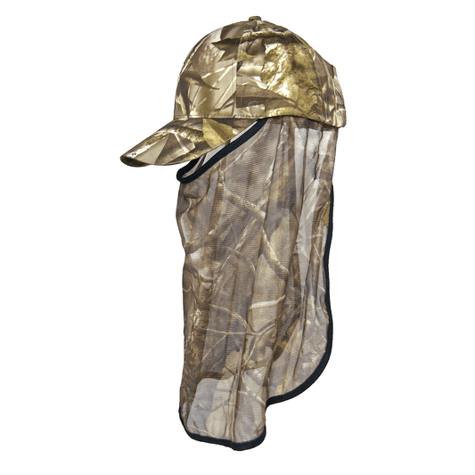 Jäger Tarnkappe, Baseball Cap mit Moskitoschutz