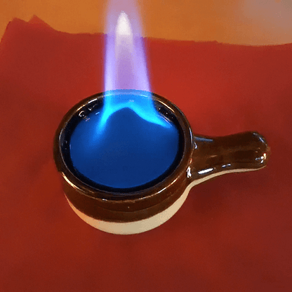 Bayerische Flambier-Pfännchen – 6er Set aus Keramik für Schnaps & Likör