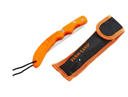 Filetiermesser „Signal“ faltbar – Outdoor & Jagdmesser mit 420er Stahlklinge und Tasche