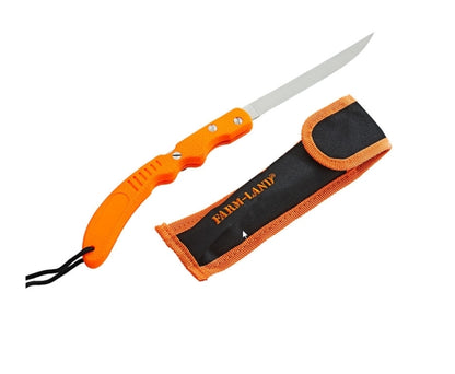 Filetiermesser „Signal“ faltbar – Outdoor & Jagdmesser mit 420er Stahlklinge und Tasche