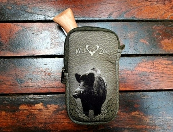 Bayerisches Taschenmesser "Feitl" mit Gürteltasche – Buchenholz, Outdoor & Jagd