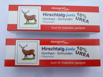 Hirschtalgsalbe , Handcreme , Hirschtalg - Fußcreme 2 Stück