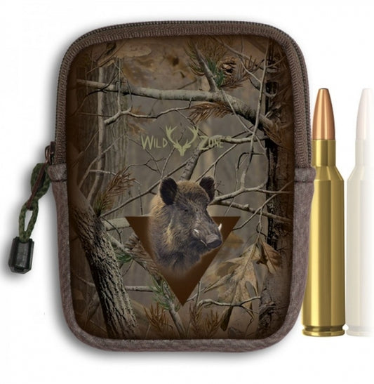 Patronen Etui Camouflage – für bis zu 10 Büchsenpatronen mit verschiedenen Motiven