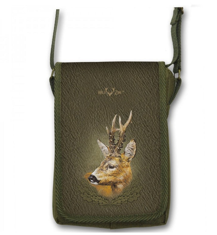 Große Jagdtasche Umhängetasche mit Wildmotiv – Motiv frei wählbar