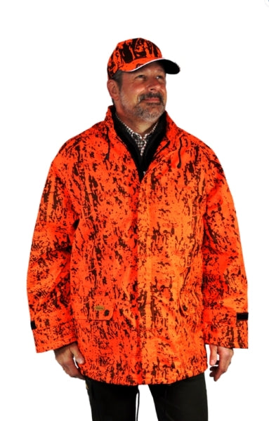 Jagd Überzieh-Warnjacke „Belfast“ – wasserdichte Signaljacke für Drückjagd & Treibjagd