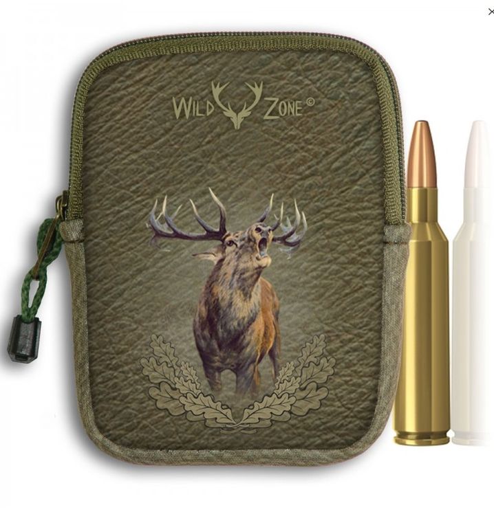 Patronen Etui Camouflage – für bis zu 10 Büchsenpatronen mit verschiedenen Motiven