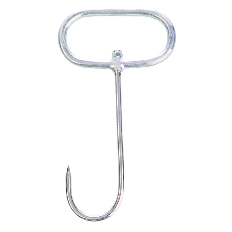 Ziehhaken aus rostfreiem Stahl – Drehbarer Wildbergehaken für Jäger, 36 × 15 cm