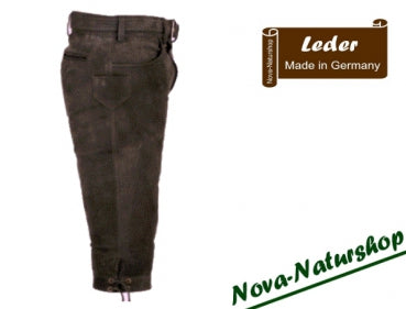 Kniebund Lederhose , Jagd Lederhose , Kniebundhose " Edwin"