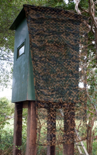Premium Jagd Tarnnetz 3D Camo – wetterfest & strapazierfähig mit Transportbeutel