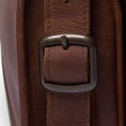 Waidmanns Jagdtasche aus Büffelleder Braun | Geöltes Leder , Leder Umhängetasche