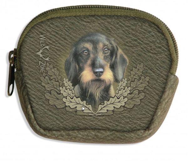 Geldbörse mit Wildmotiv – kleine Reißverschluss Geldtasche (verschiedene Varianten)